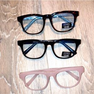 NWOT Jones New York 3 Pair of Glasses